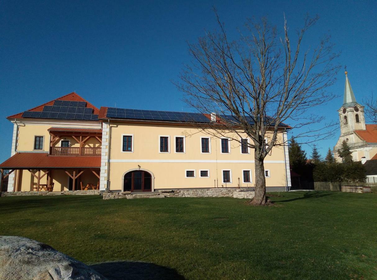 Penzion Hurky Nova Bystrice Exterior foto