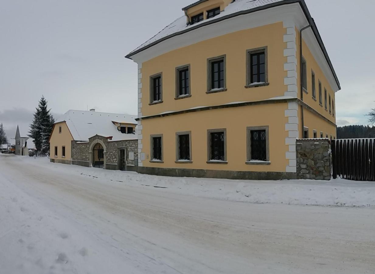 Penzion Hurky Nova Bystrice Exterior foto